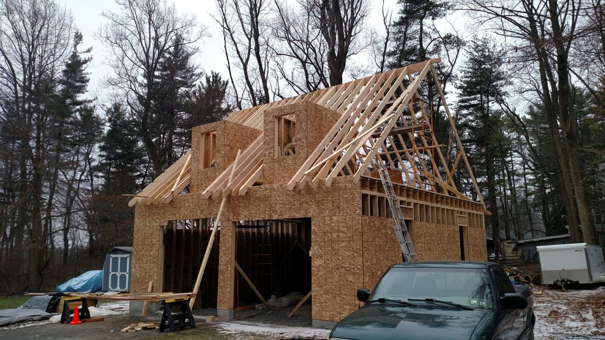 Framing a ground-up build